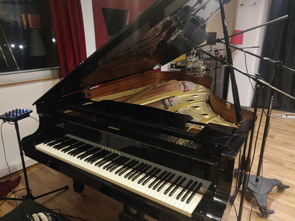 Piano recording at the Studios de la Seine
